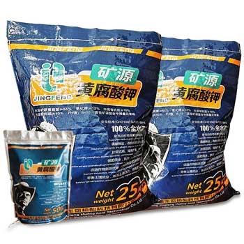 景豐腐植酸在在葡萄上礦源黃腐酸鉀的作用和效果試驗使用礦源黃腐酸鉀